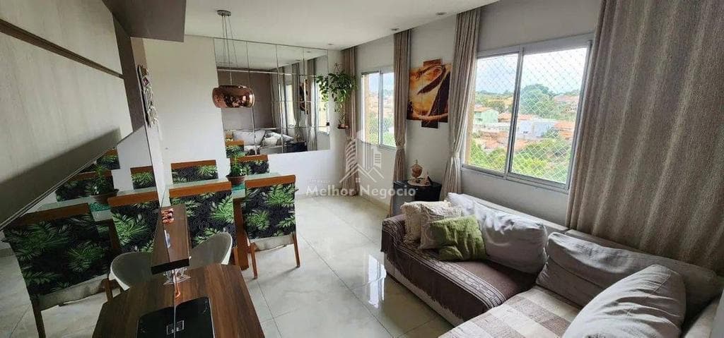 Apartamento à venda em Campinas, Parque Fazendinha, com 2 quartos, com 52 m²