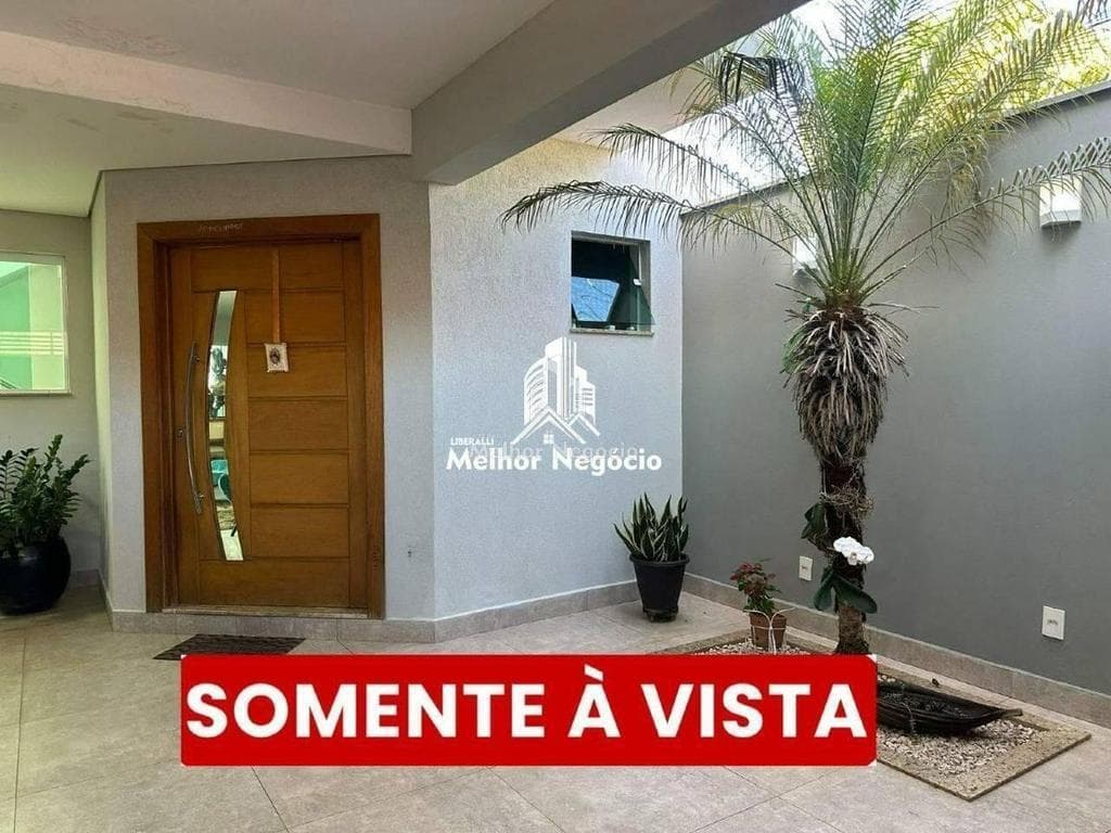 Casa à venda em Piracicaba, Água Branca, com 3 quartos, com 200 m²