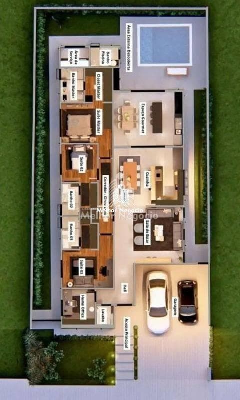 Casa à venda em Campinas, Loteamento Residencial Arborais, com 3 quartos, com 223.12 m², GERAL — foto 8
