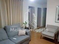 Apartamento à venda em Campinas, Jardim do Lago Continuação, com 2 quartos, com 44 m²