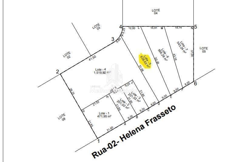 Terreno à venda em Piracicaba, Nova Suiça, com 638.62 m² — foto 2